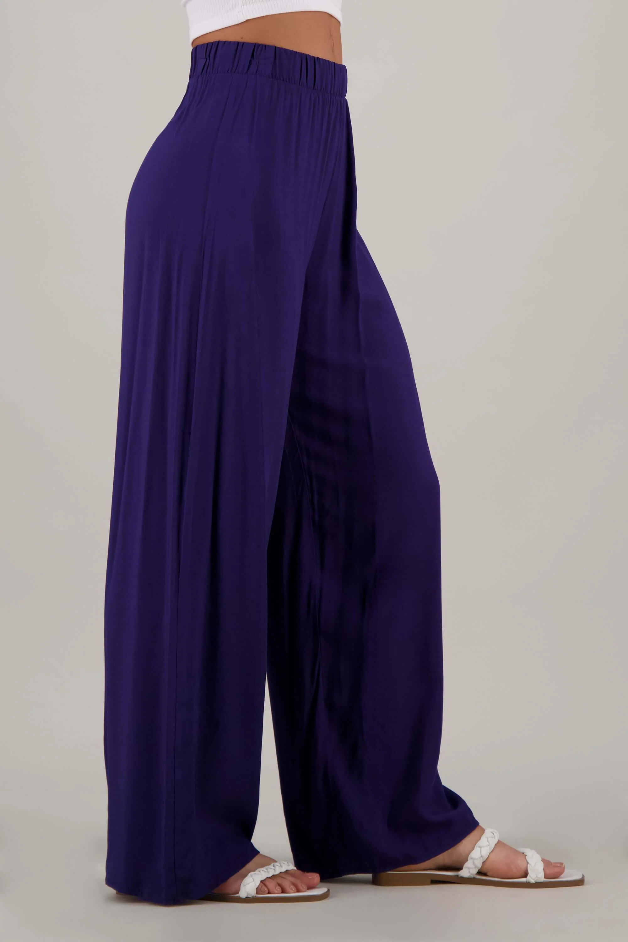 Pantalon de dama ancho amplia - Image 19