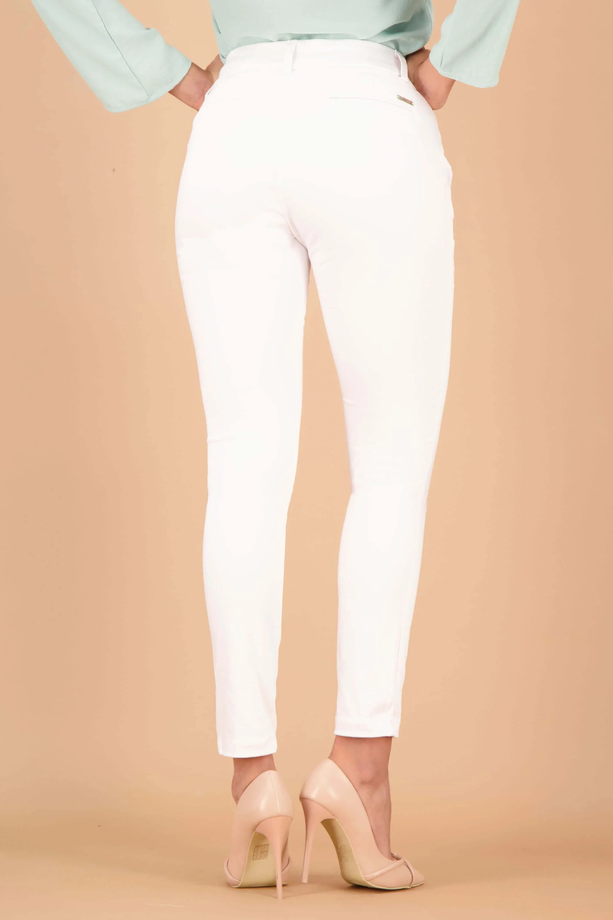 Pantalon de dama drill ajustada - Image 12
