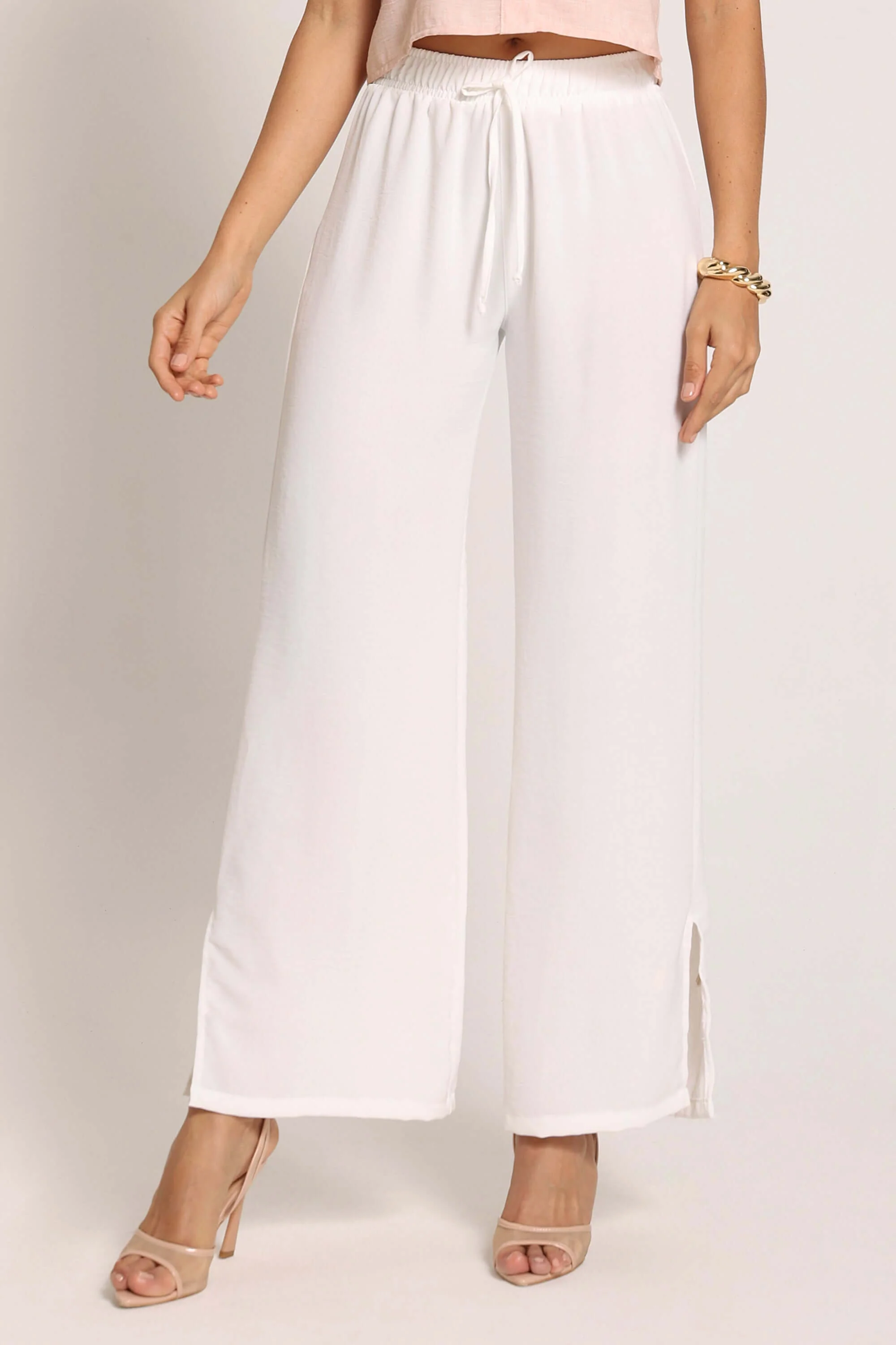 Pantalon de dama moda silueta semi ajustada