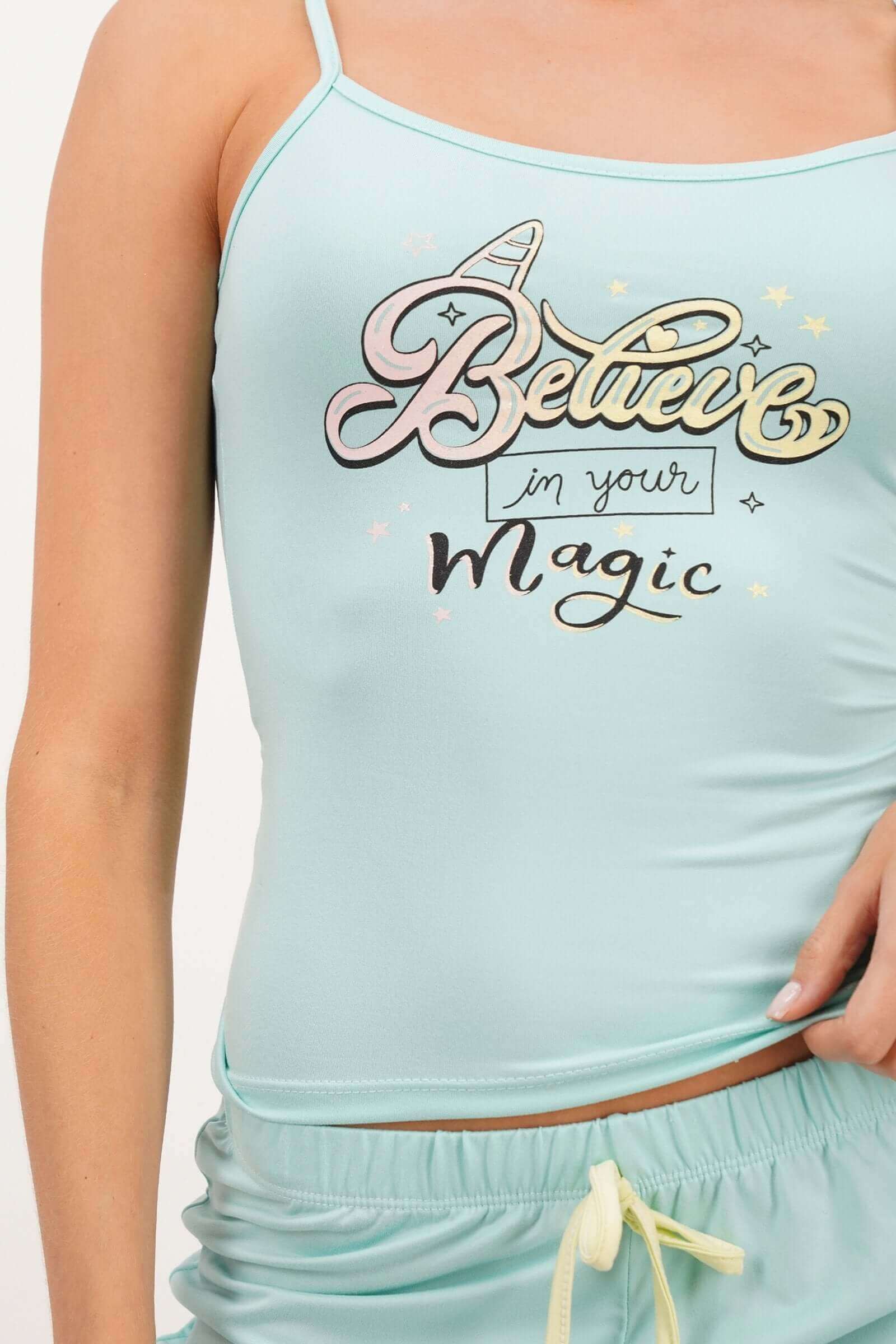 Pijama de dama básica semi ajustada - Image 3