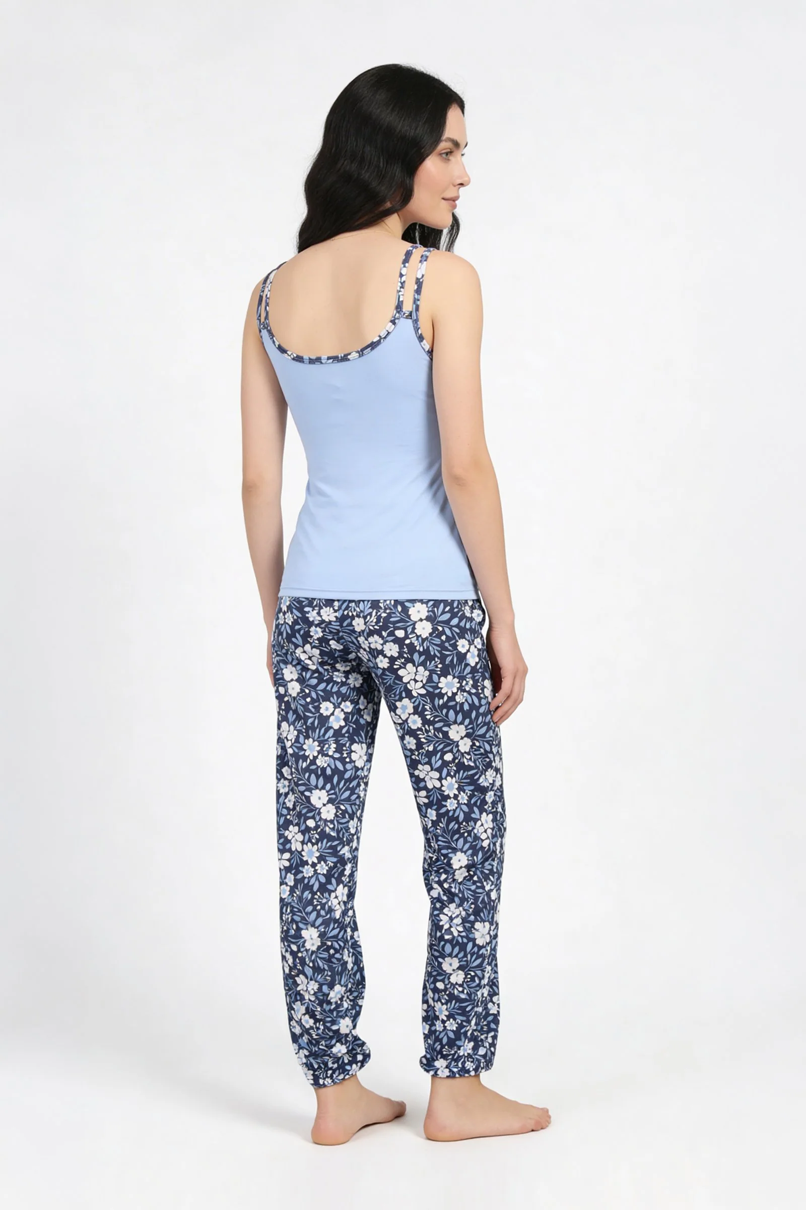 Pijama de dama estampada - Image 2