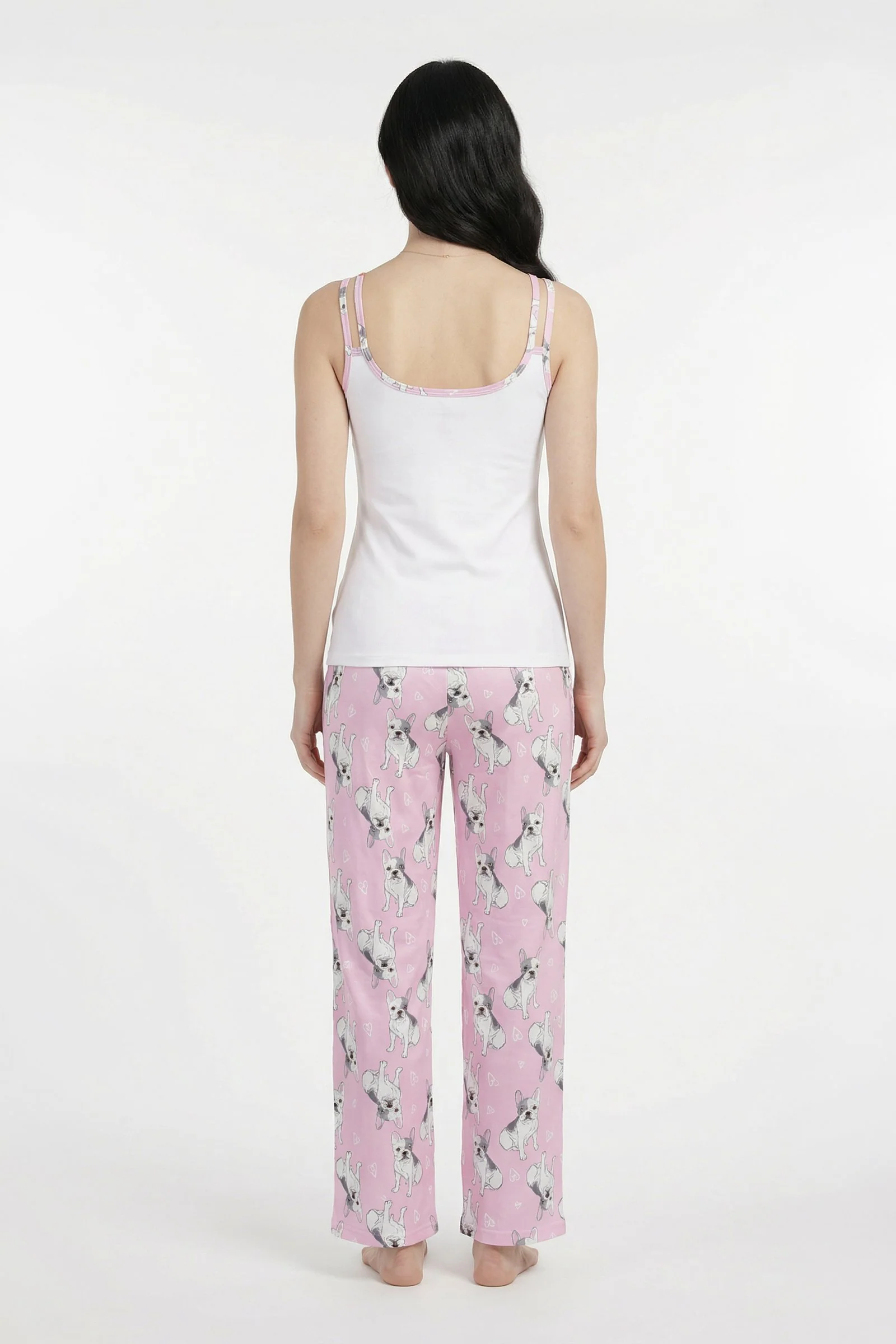 Pijama de dama estampada - Image 2
