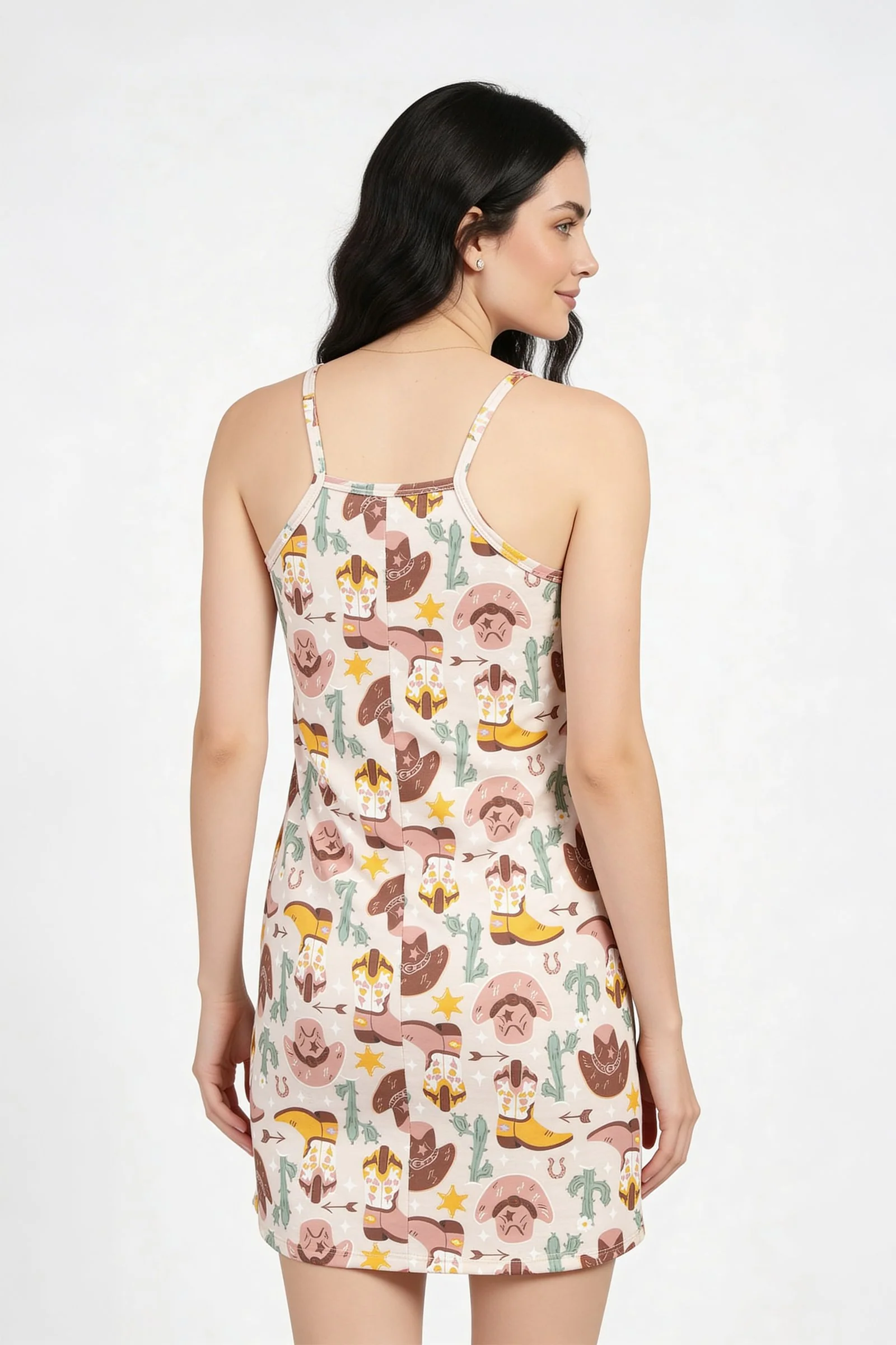 Pijama de dama estampada - Image 2