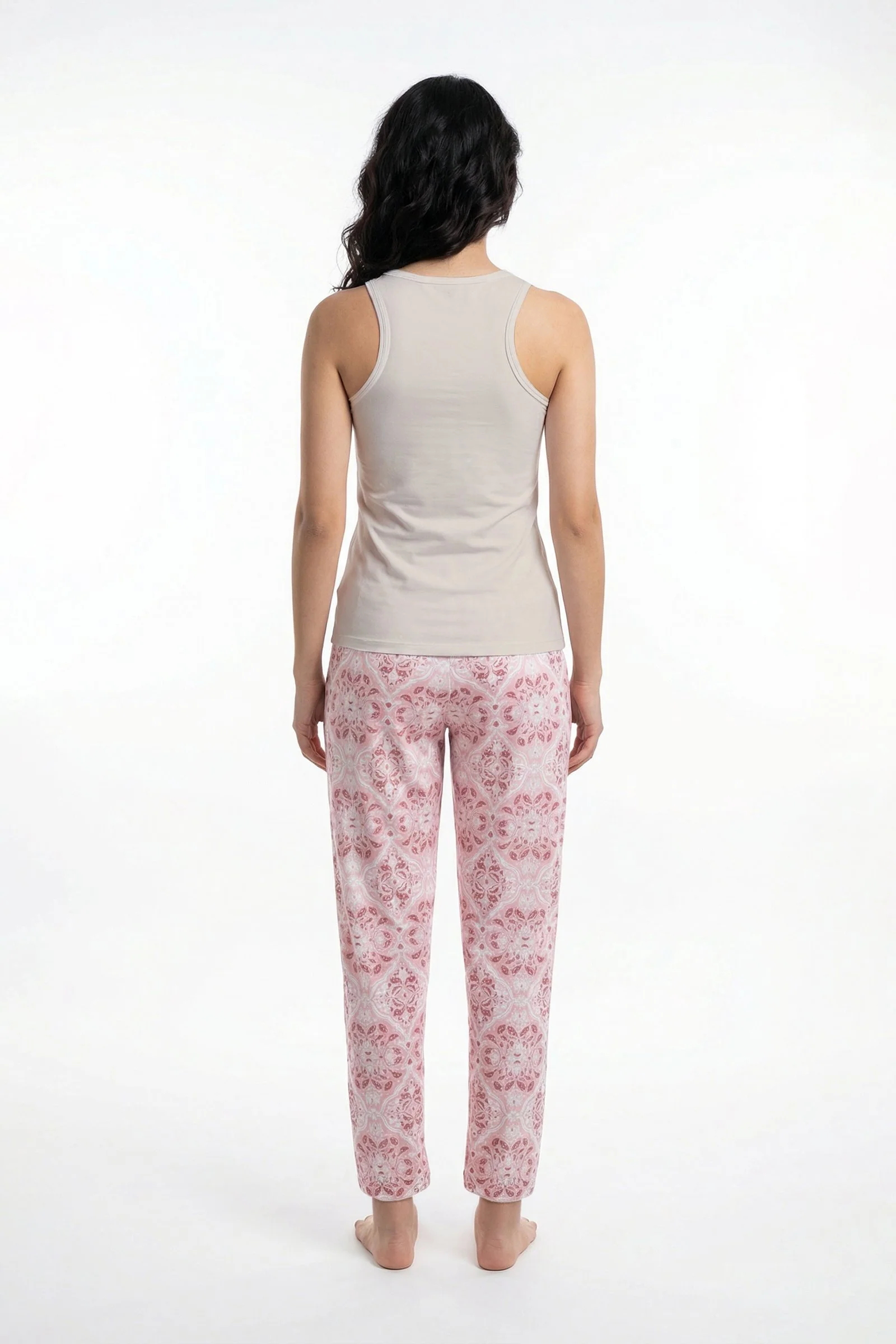 Pijama de dama estampada - Image 2
