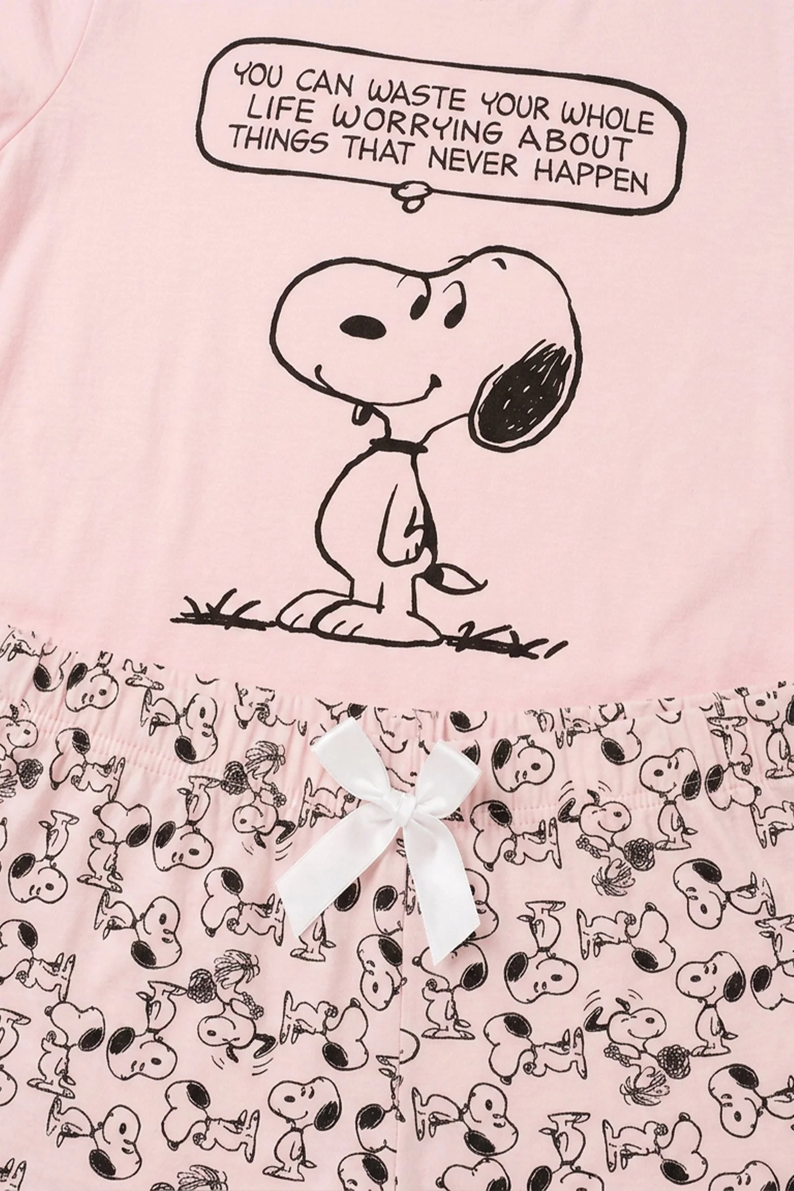 Pijama de dama snoopy cuello redondo - Image 5