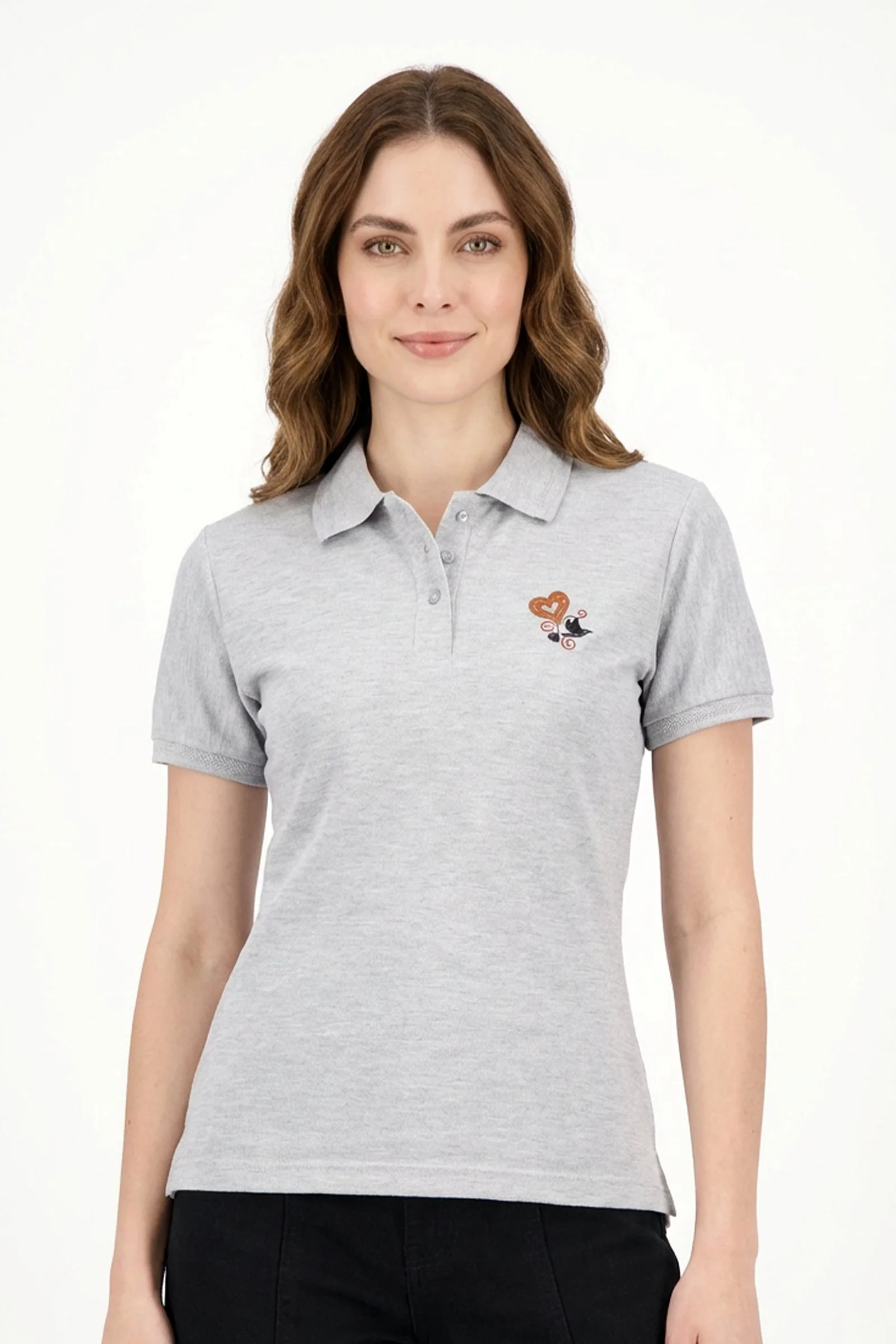 Polo de dama basico semi ajustada - Image 12