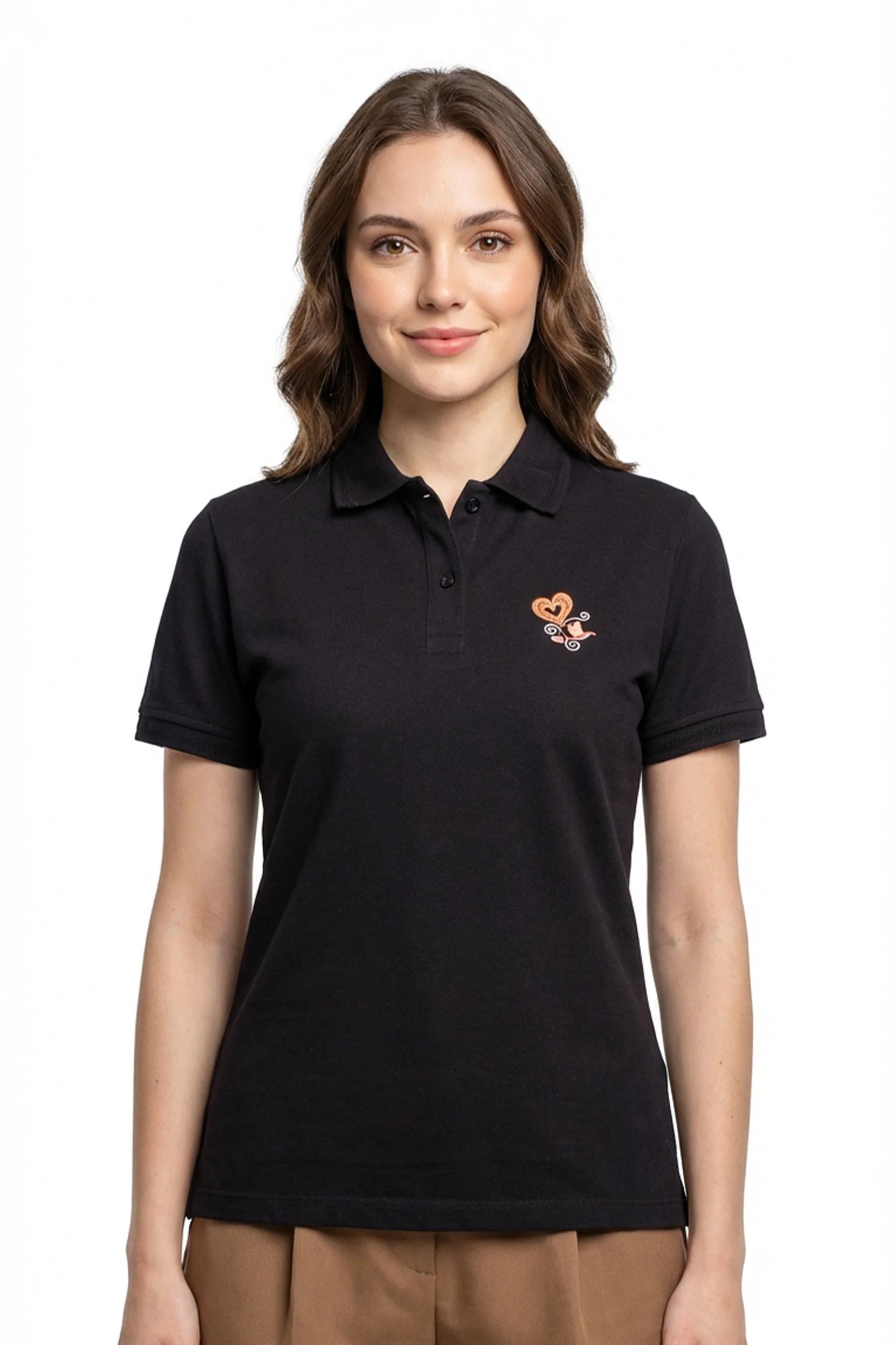 Polo de dama basico semi ajustada - Image 8