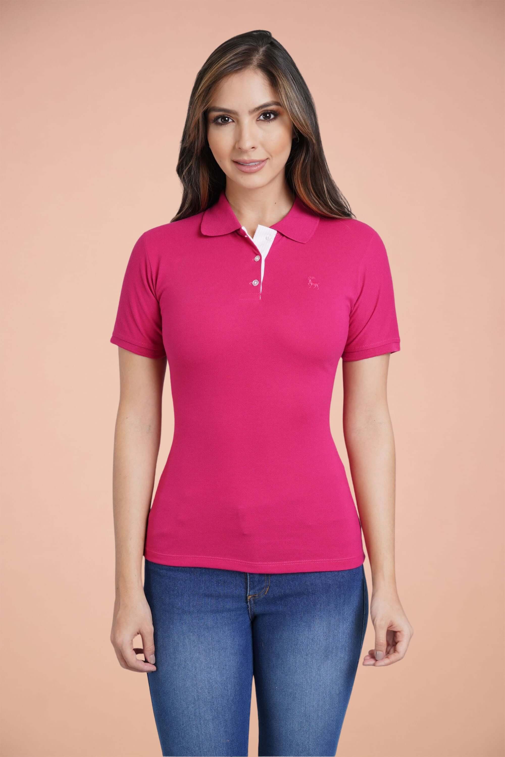 Polo de dama basico semi ajustada - Image 3
