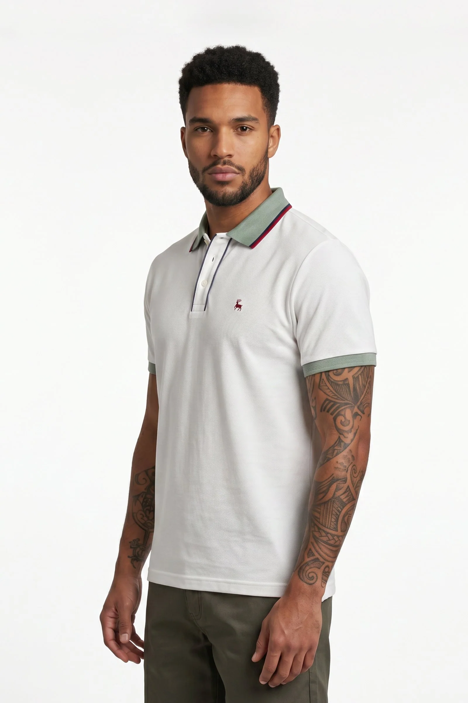 Polo de hombre básico cuello camisero - Image 13