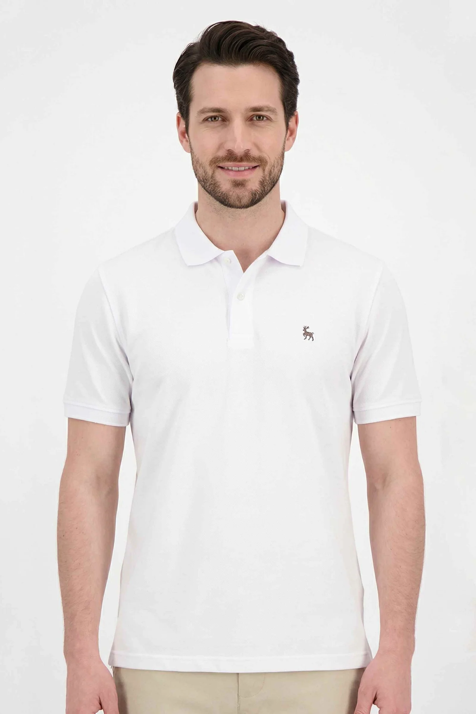 Polo de hombre básico cuello en v - Image 17