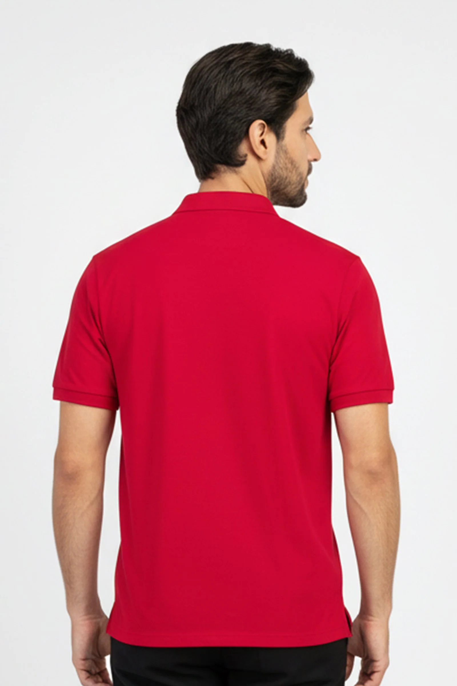 Polo de hombre básico cuello en v - Image 6
