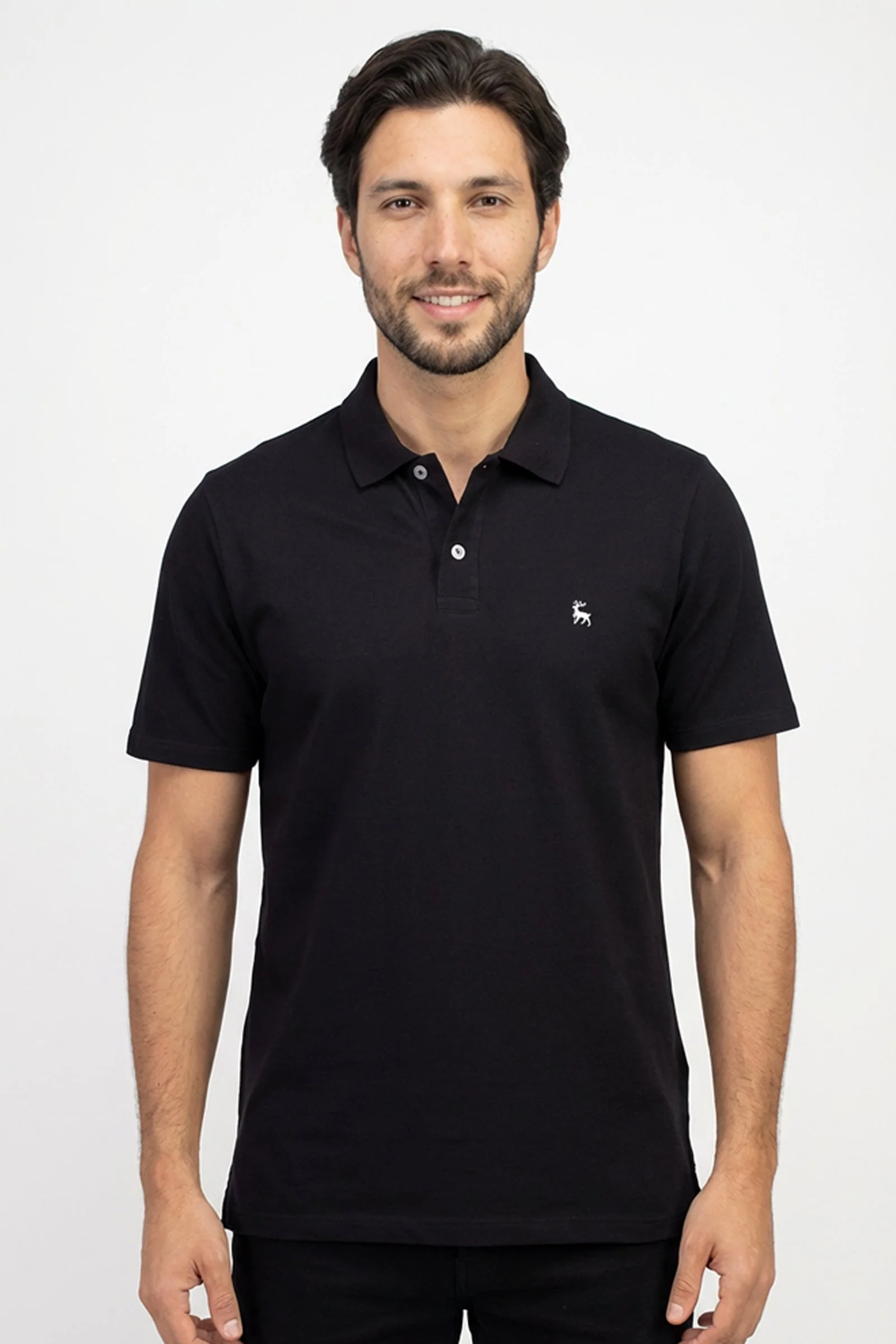 Polo de hombre básico cuello en v - Image 9