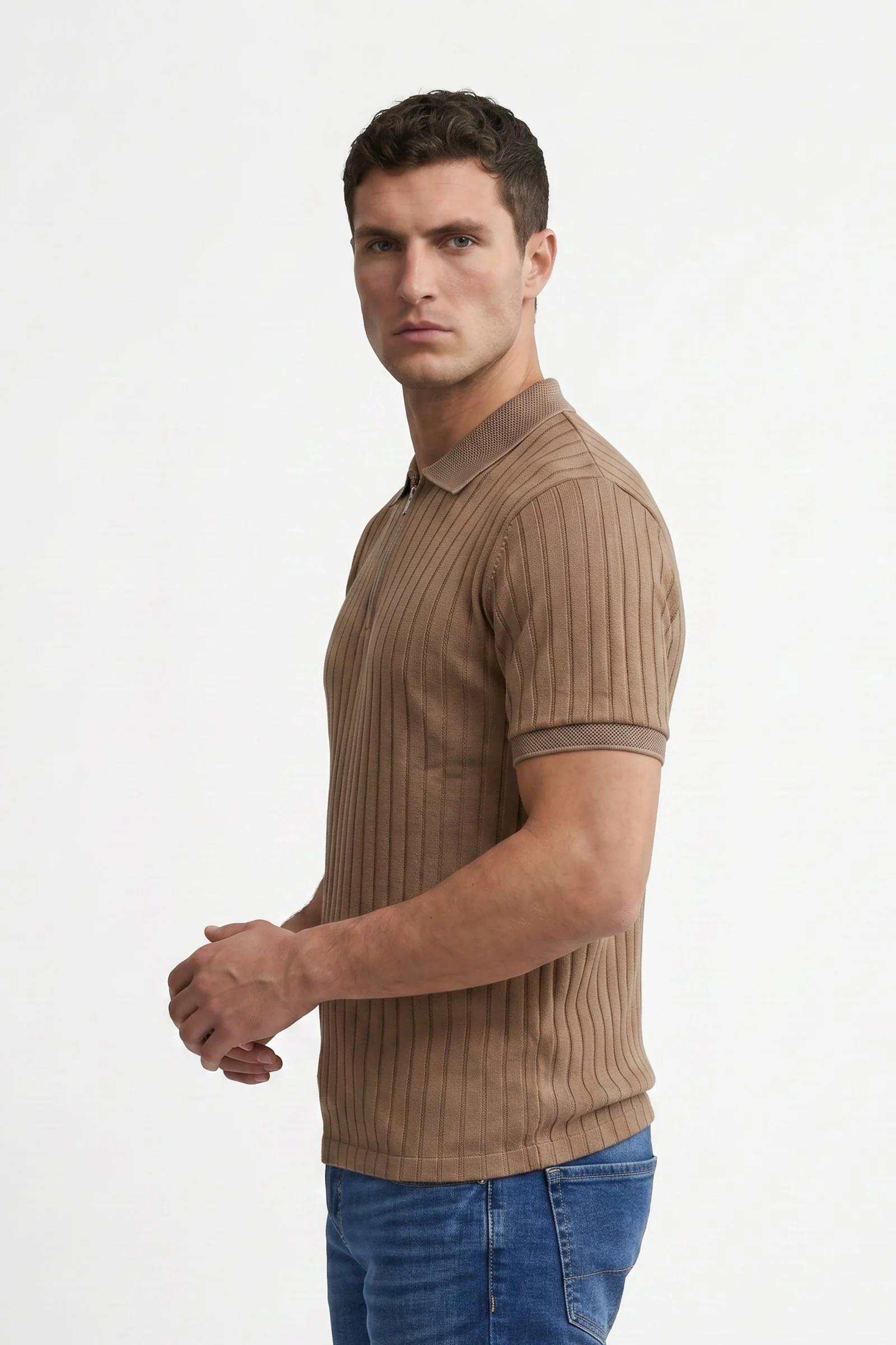 Polo de hombre casual cuello camisero - Image 3