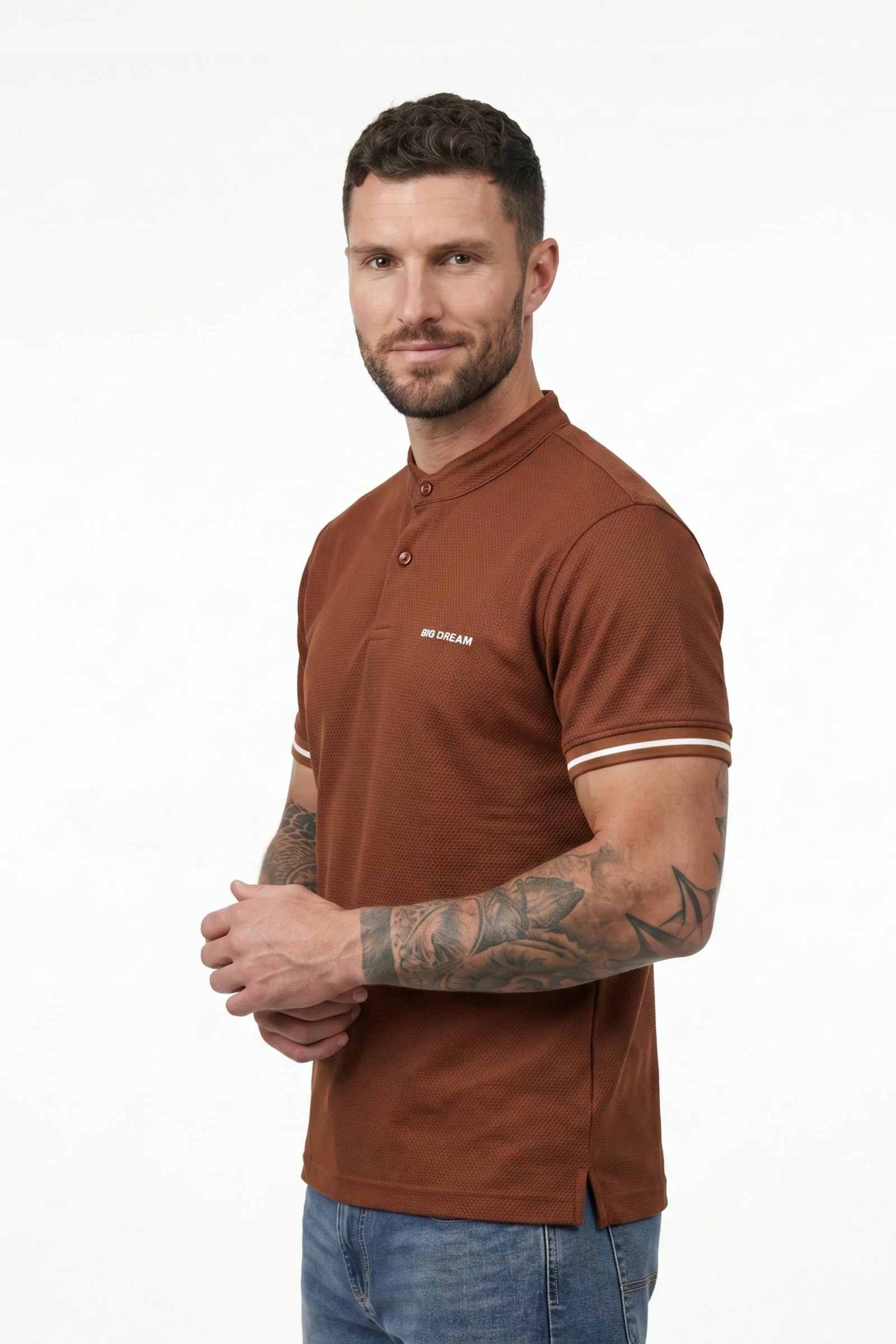 Polo de hombre casual cuello camisero - Image 3