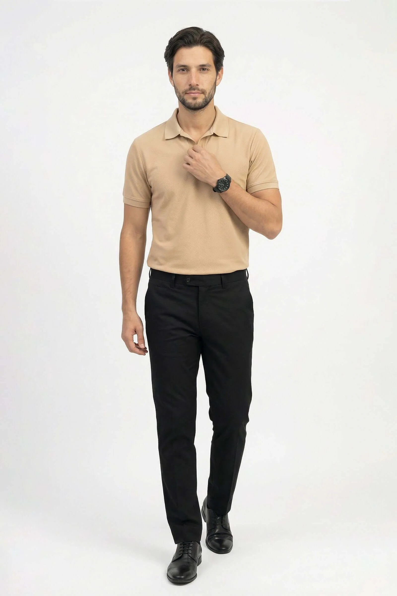 Polo de hombre de moda cuello camisero - Image 2