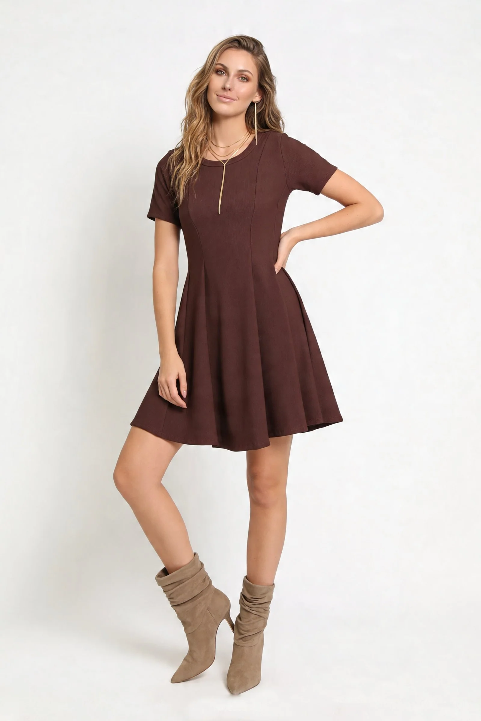 Vestido de dama de moda